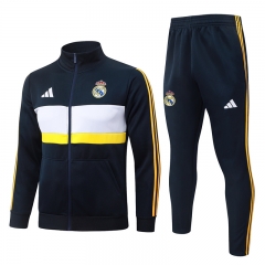 26-27 Real Madrid Cyan Thailand Soccer Jacket Uniform-815