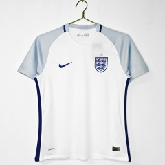 Retro Version 2016 England Home White Thailand Soccer Jersey AAA-C1046