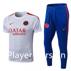 (S-3XL) Player Version 26-27 PSG White Thailand Training Soccer Uniform-9926