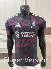 Player Version 26-27 Liverpool 2nd Away Pink&Black Thailand Soccer Jersey AAA-4691