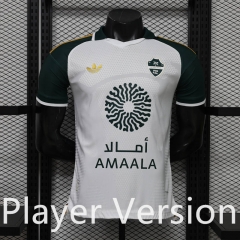 (S-3XL) Player Version 26-27 Al-Ahli Saudi Away White Thailand Soccer Jersey AAA-888