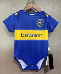 26-27 Boca Juniors Home Blue Baby Soccer Uniform-6400