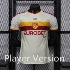 Player Version 26-27 Roma Away Beige Thailand Soccer Jersey AAA-888