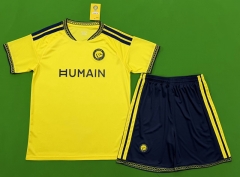 (S-3XL) Without Brand Logo 26-27 Al-Nassr FC Home Yellow Soccer Uniform-9031