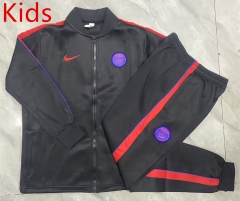 26-27 PSG Black Kids/Youth Soccer Jacket Uniform-815
