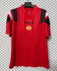 (S-4XL) 26-27 Special Version Manchester United Red Thailand Soccer Jersey AAA-2044