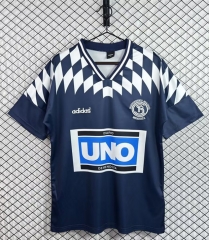 Retro Version 98-99 Club Sportivo Independiente Rivadavia Home Royal Blue Thailand Soccer Jersey AAA-3257