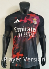 Player Version 26-27 Benfica 2nd Away Black&Red Thailand Soccer Jersey AAA-0871