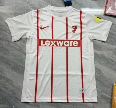 (S-4XL) 26-27 SC Freiburg Away White Thailand Soccer Jersey AAA-2315