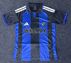 26-27 RC Strasbourg 2nd Away Blue&Black Thailand Soccer Jersey AAA