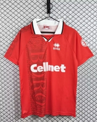 Retro Version 96-97 Middlesbrough Home Red Thailand Soccer Jersey AAA-3257