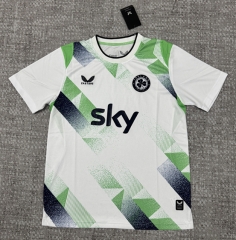 (S-4XL) 26-27 Ireland Away White Thailand Soccer Jersey AAA-4506