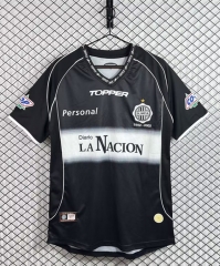 Retro Version 2002 Olimpia Asunción Away Black Thailand Soccer Jersey AAA-3257