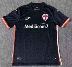 (S-4XL) 26-27 Fiorentina Black Thailand Soccer Jersey AAA