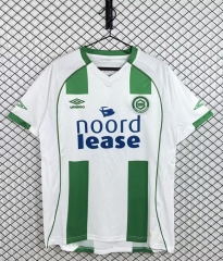Retro Version 07-08 FC Groningen Home White&Green Thailand Soccer Jersey AAA-3257