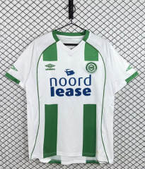 Retro Version 07-08 FC Groningen Home White&Green Thailand Soccer Jersey AAA-3257