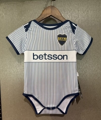 26-27 Boca Juniors Away White Baby Soccer Uniform-6400