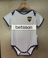 26-27 Boca Juniors Away White Baby Soccer Uniform-6400