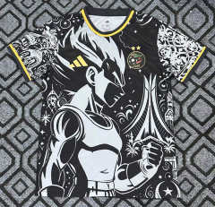 (S-4XL) 26-27 Comic Version Algeria Black Thailand Soccer Jersey AAA-2483