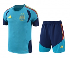2026 2 Star Spain Laker Blue Thailand Soccer Training Uniform-418