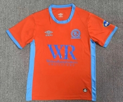 (S-4XL) 26-27 Blackburn Rovers 2nd Away Orange Thailand Soccer Jersey AAA-3685