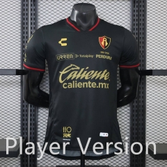 (S-3XL) Player Version 26-27 Atlas 2nd Away Black Thailand Soccer Jersey AAA-888