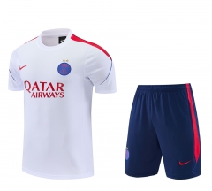 26-27 PSG White Thailand Training Soccer Uniform-418