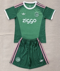 26-27 Ajax Goalkeeper Green Soccer Uniform-AY