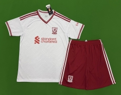 (S-3XL) Without Brand Logo 26-27 Liverpool Away White Soccer Uniform-9031