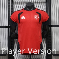(S-3XL) Player Version 26-27 Manchester United Red Thailand Training Jersey AAA-888