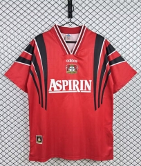 Retro Version 97-98 Bayer 04 Leverkusen Home Red Thailand Soccer Jersey AAA-3257