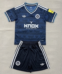 26-27 Newcastle United Away Blue Soccer Uniform-AY
