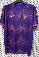 (S-4XL) 26-27 Elche CF Away Purple Thailand Soccer Jersey AAA-2044