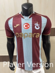 Player Version 26-27 Trabzonspor Home Red&Blue Thailand Soccer Jersey AAA-9812
