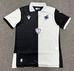 (S-4XL) 26-27 Commemorative Version Sampdoria Black&White Thailand Soccer Jersey AAA-8025