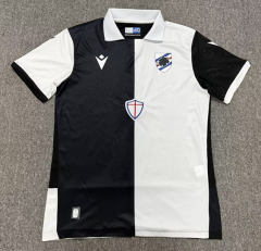 (S-4XL) 26-27 Commemorative Version Sampdoria Black&White Thailand Soccer Jersey AAA-8025