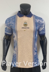 Player Version 26-27 Special Version Argentina Blue&Yellow Thailand Soccer Jersey AAA-0871