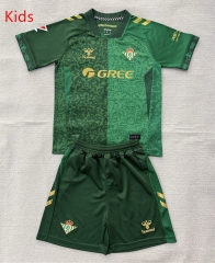 26-27 Real Betis Away Green Kids/Youth Soccer Uniform-AY
