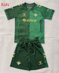 26-27 Real Betis Away Green Kids/Youth Soccer Uniform-AY