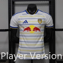 Player Version 26-27 Leeds United Home White Thailand Soccer Jersey AAA-888