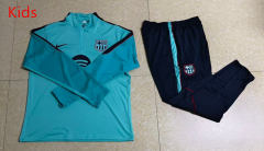 26-27 Barcelona Laker Blue Kids/Youth Soccer Tracksuit-GDP