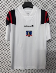 (S-4XL) 26-27 EQT Version Colo-Colo White Thailand Soccer Jersey AAA-2044