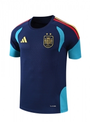 2 Star 2026 Spain Royal Blue Thailand Training Soccer Jersey-418