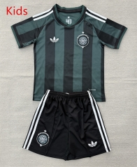 26-27 Celtic Away Black&Green Kids/Youth Soccer Uniform-AY