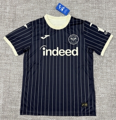 (S-4XL) 26-27 Brentford Away Royal Blue Thailand Soccer Jersey AAA-4506