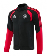 26-27 Manchester United Black Thailand Soccer Jacket-LH