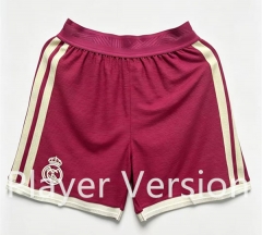 Player Version 26-27 Real Madrid 2nd Away Pink Thailand Soccer Shorts-0871