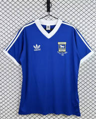 Retro Version 78-81 Ipswich Town Home Blue Thailand Soccer Jersey AAA-3257