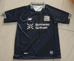 (S-4XL) 26-27 Bayer 04 Leverkusen 2nd Away Black Thailand Soccer Jersey AAA-6032