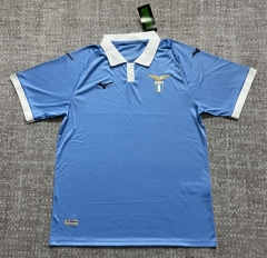 (S-4XL) 26-27 Lazio Home Blue Thailand Soccer Jersey AAA-4506